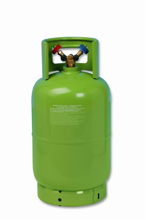 Huoltopullo kylmäaineille 12,5 kg